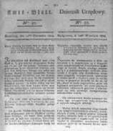 Amtsblatt der K&ouml;niglichen Preussischen Regierung zu Bromberg. 1823.09.12 No.37