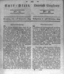 Amtsblatt der K&ouml;niglichen Preussischen Regierung zu Bromberg. 1823.09.19 No.38