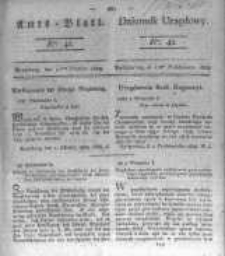 Amtsblatt der K&ouml;niglichen Preussischen Regierung zu Bromberg. 1823.10.17 No.42