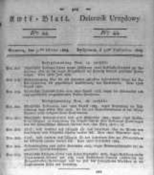 Amtsblatt der K&ouml;niglichen Preussischen Regierung zu Bromberg. 1823.10.31 No.44