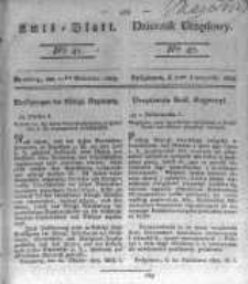 Amtsblatt der Königlichen Preussischen Regierung zu Bromberg. 1823.11.21 No.47