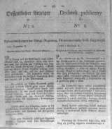 Oeffentlicher Anzeiger zum Amtsblatt No.2. der Königl. Preuss. Regierung zu Bromberg. 1823