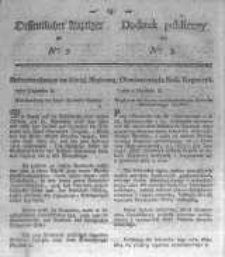 Oeffentlicher Anzeiger zum Amtsblatt No.3. der Königl. Preuss. Regierung zu Bromberg. 1823