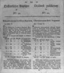 Oeffentlicher Anzeiger zum Amtsblatt No.10. der K&ouml;nigl. Preuss. Regierung zu Bromberg. 1823