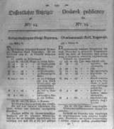 Oeffentlicher Anzeiger zum Amtsblatt No.14. der K&ouml;nigl. Preuss. Regierung zu Bromberg. 1823