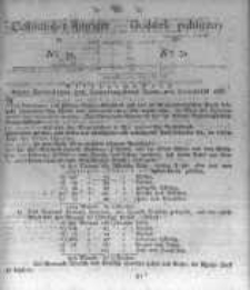 Oeffentlicher Anzeiger zum Amtsblatt No.31. der K&ouml;nigl. Preuss. Regierung zu Bromberg. 1823