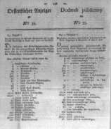 Oeffentlicher Anzeiger zum Amtsblatt No.35. der K&ouml;nigl. Preuss. Regierung zu Bromberg. 1823