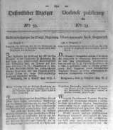 Oeffentlicher Anzeiger zum Amtsblatt No.39. der K&ouml;nigl. Preuss. Regierung zu Bromberg. 1823