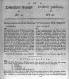 Oeffentlicher Anzeiger zum Amtsblatt No.42. der Königl. Preuss. Regierung zu Bromberg. 1823