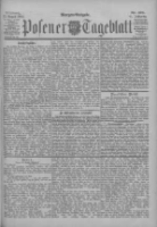 Posener Tageblatt 1902.08.13 Jg.41 Nr375