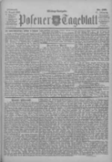 Posener Tageblatt 1902.08.13 Jg.41 Nr376