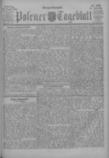 Posener Tageblatt 1902.08.24 Jg.41 Nr395