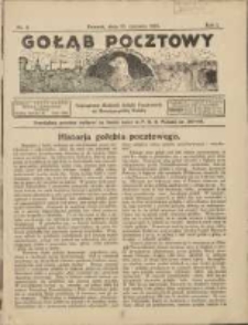 Gołąb Pocztowy: czasopismo hodowli gołębi pocztowych na Rzeczpospolitą Polskę 1925.06.13 R.1 Nr3