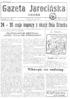 Gazeta Jarocińska 1991.05.24 Nr32(II)