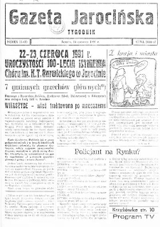 Gazeta Jarocińska 1991.06.14 Nr35(II)