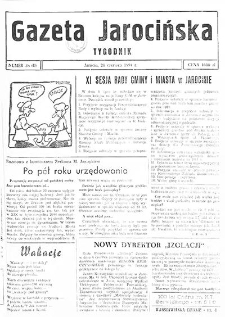 Gazeta Jarocińska 1991.06.21 Nr36(II)