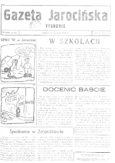 Gazeta Jarocińska 1991.09.06 Nr48(II)
