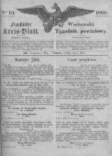 Fraust&auml;dter Kreisblatt. 1869.03.05 Nr10