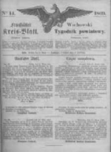Fraust&auml;dter Kreisblatt. 1869.04.02 Nr14