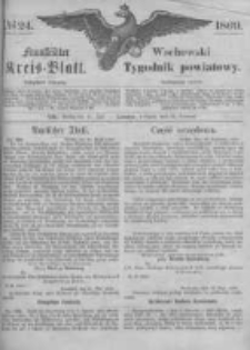 Fraust&auml;dter Kreisblatt. 1869.06.11 Nr24