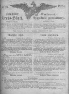 Fraust&auml;dter Kreisblatt. 1869.07.30 Nr31