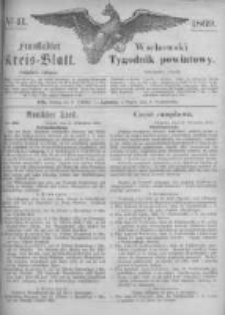 Fraust&auml;dter Kreisblatt. 1869.10.08 Nr41