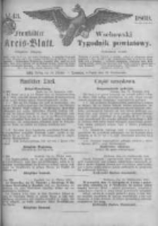 Fraust&auml;dter Kreisblatt. 1869.10.22 Nr43