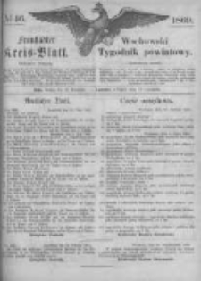 Fraust&auml;dter Kreisblatt. 1869.11.12 Nr46