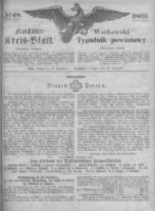 Fraustädter Kreisblatt. 1869.11.26 Nr48