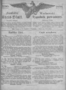 Fraust&auml;dter Kreisblatt. 1869.12.10 Nr50