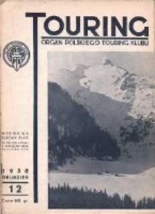 Touring: organ Polskiego Touring Klubu 1938.12 R.3(14) Nr12