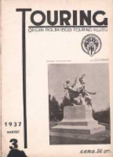 Touring: organ Polskiego Touring Klubu 1937.03 R.2(13) Nr3