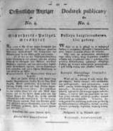 Oeffentlicher Anzeiger zu No.4 1821