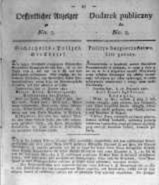 Oeffentlicher Anzeiger zu No.5 1821