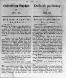 Oeffentlicher Anzeiger zu No.26 1821