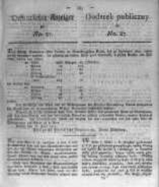 Oeffentlicher Anzeiger zu No.27 1821