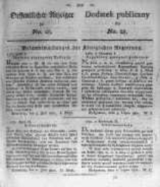 Oeffentlicher Anzeiger zu No.28 1821