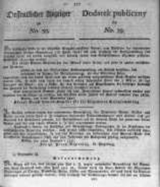 Oeffentlicher Anzeiger zu No.39 1821