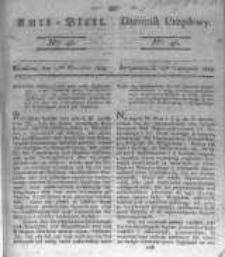 Amtsblatt der K&ouml;niglichen Preussischen Regierung zu Bromberg. 1823.11.14 No.46