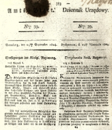 Amtsblatt der K&ouml;niglichen Preussischen Regierung zu Bromberg. 1824.09.24 No.39