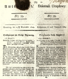 Amtsblatt der Königlichen Preussischen Regierung zu Bromberg. 1824.09.24 No.39