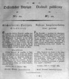 Oeffentlicher Anzeiger zum Amtsblatt No.10. der Königl. Preuss. Regierung zu Bromberg. 1824