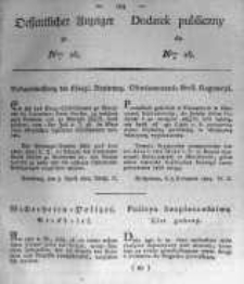 Oeffentlicher Anzeiger zum Amtsblatt No.16. der K&ouml;nigl. Preuss. Regierung zu Bromberg. 1824