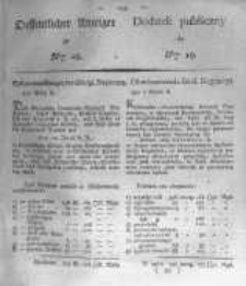 Oeffentlicher Anzeiger zum Amtsblatt No.19. der Königl. Preuss. Regierung zu Bromberg. 1824