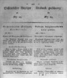 Oeffentlicher Anzeiger zum Amtsblatt No.25. der K&ouml;nigl. Preuss. Regierung zu Bromberg. 1824