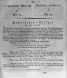 Oeffentlicher Anzeiger zum Amtsblatt No.30. der K&ouml;nigl. Preuss. Regierung zu Bromberg. 1824