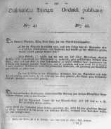 Oeffentlicher Anzeiger zum Amtsblatt No.45. der K&ouml;nigl. Preuss. Regierung zu Bromberg. 1824
