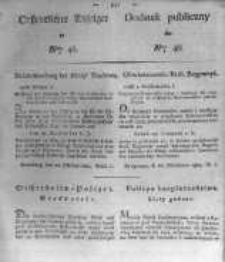 Oeffentlicher Anzeiger zum Amtsblatt No.46. der K&ouml;nigl. Preuss. Regierung zu Bromberg. 1824