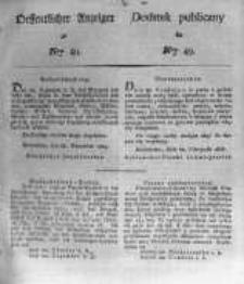 Oeffentlicher Anzeiger zum Amtsblatt No.49. der Königl. Preuss. Regierung zu Bromberg. 1824