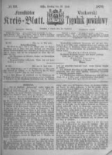 Fraust&auml;dter Kreisblatt. 1872.06.28 Nr26